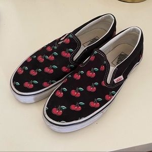 Vans Cherry Slip-Ons